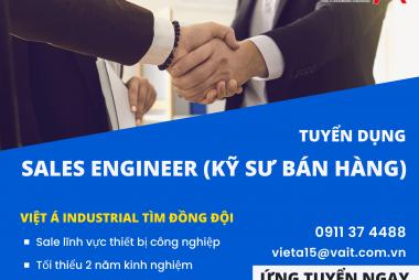 TUYỂN DỤNG SALES ENGINEER (KỸ SƯ BÁN HÀNG) TẠI HỒ CHÍ MINH