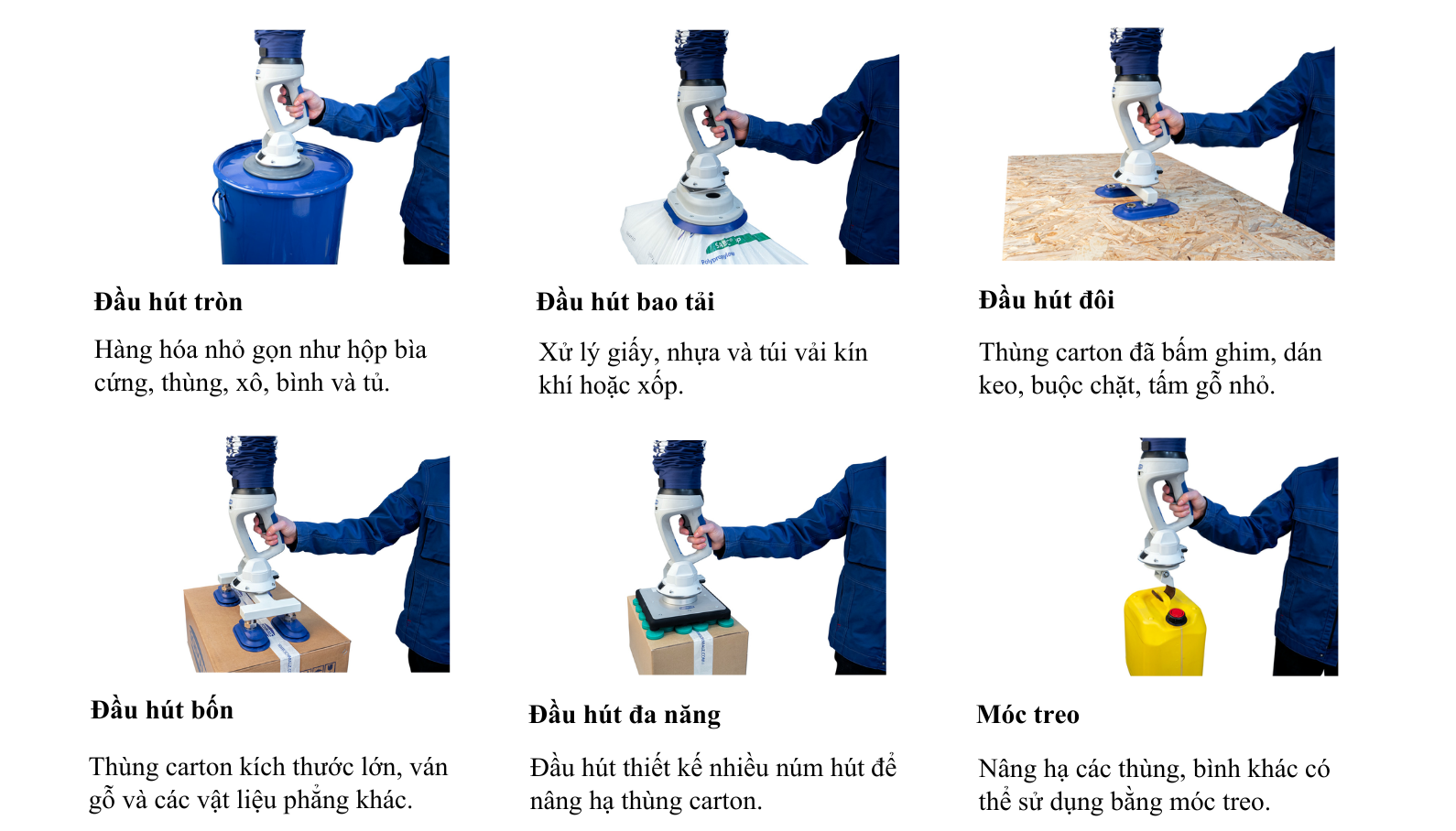 Thiết bị nâng hạ chân không JumboFlex Generation 2