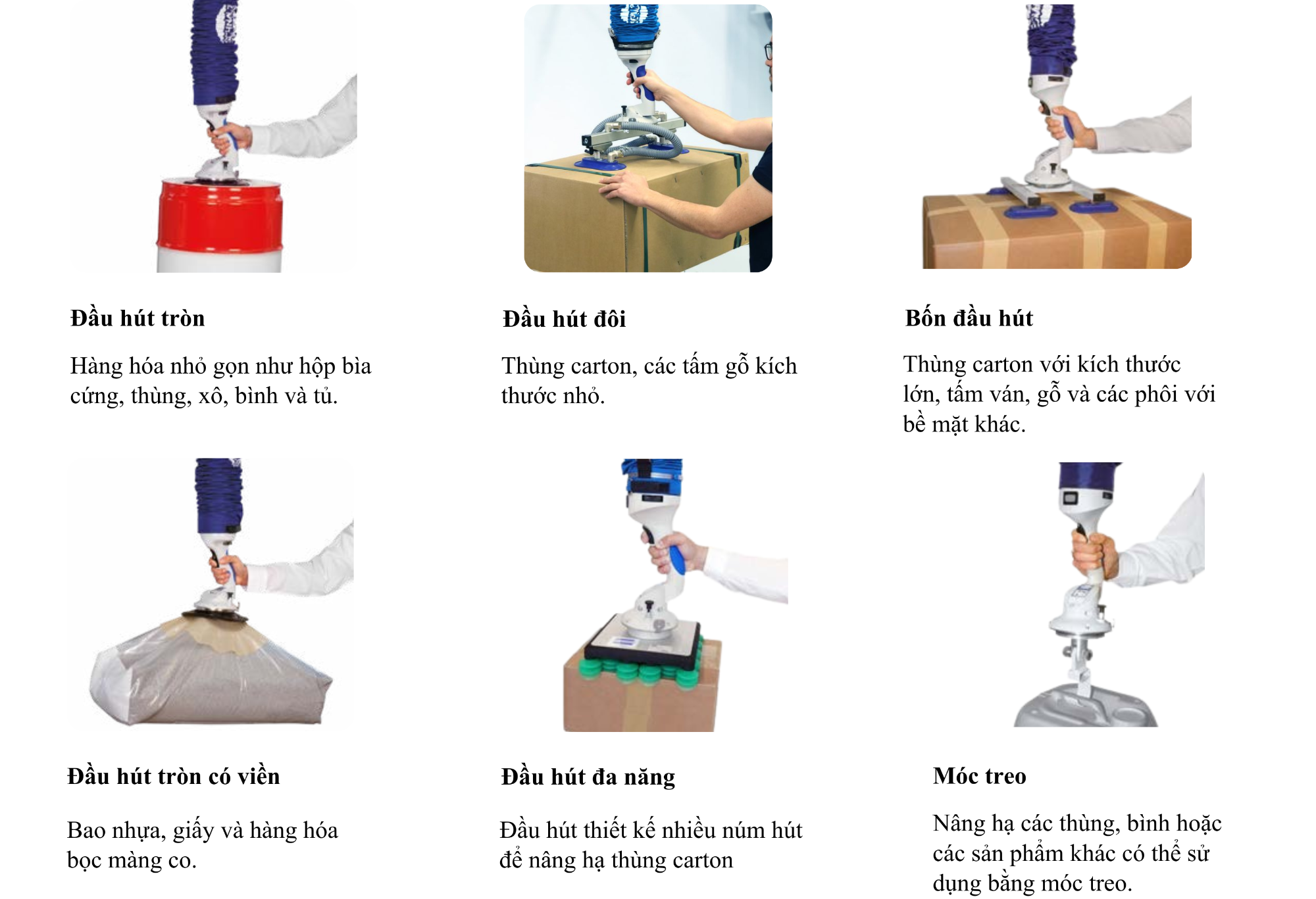 Thiết bị nâng hạ chân không JumboFlex Generation 1