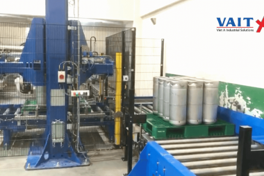 BĂNG TẢI KEG BIA RỖNG - GIẢI PHÁP NGÀNH BIA, RƯỢU, NGK | VIỆT Á