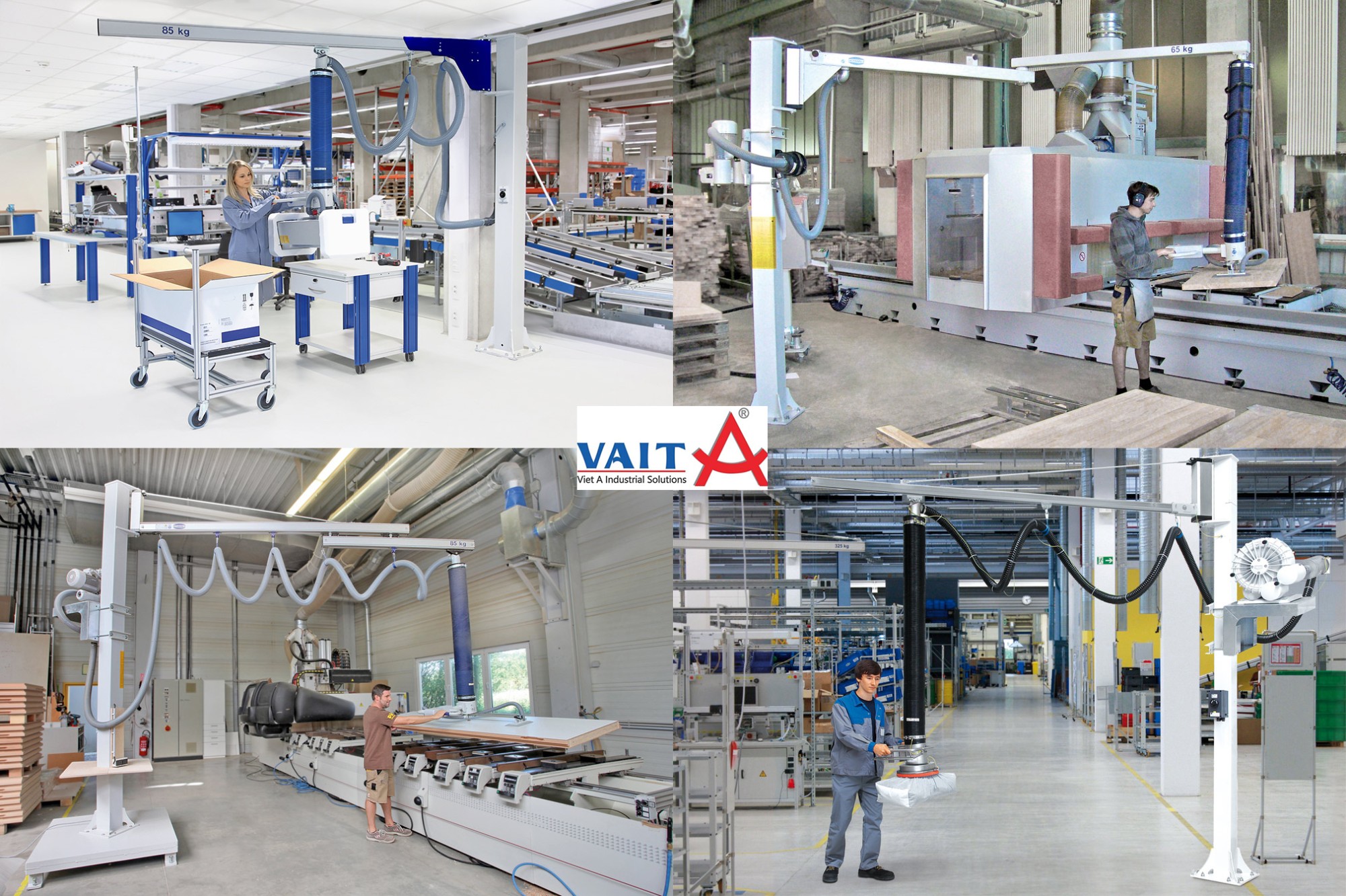 cầu trục nâng thiết bị nâng chân không schmalz