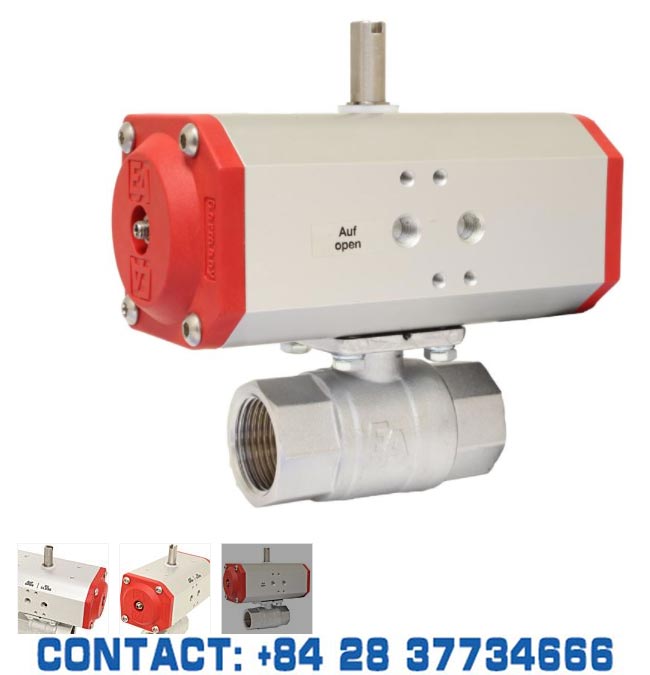 van bi khí nén lắp ren