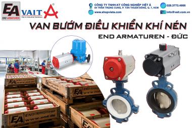 Van Bướm Điều Khiển Khí Nén Butterfly valves Pneumatically operated