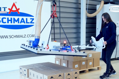 VacuMaster Palletizer VDP for Depalletizing and Palletizing Layer of Workpieces