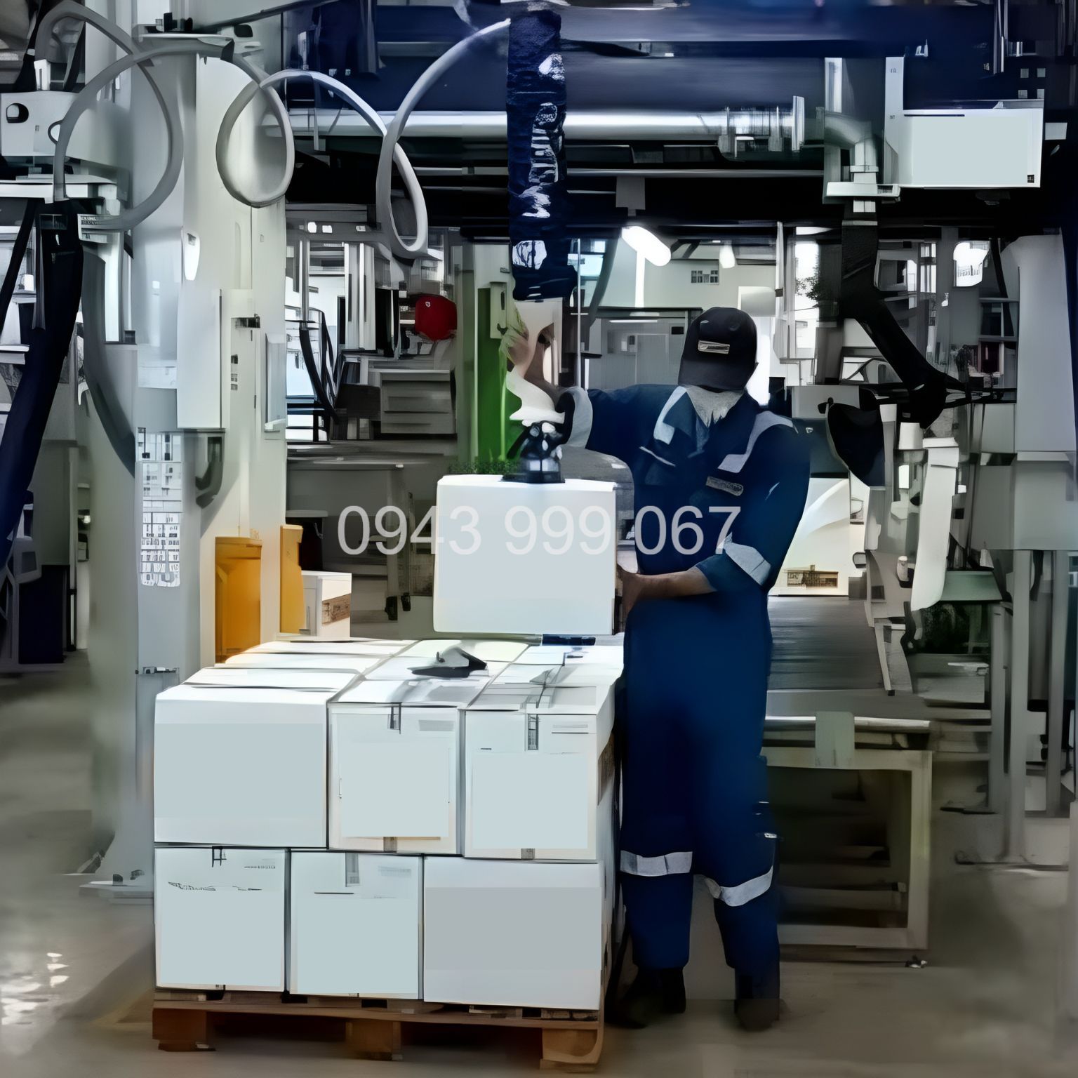 Thiết bị nâng hạ chân không JumboFlex - nâng thùng tối đa 50kg