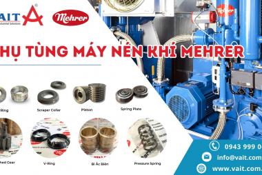 Spare Parts of Air Compressor - Phụ tùng máy nén khí Mehrer - Đức