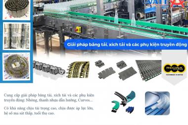 Giải pháp băng tải xích tải và các phụ kiện truyền động