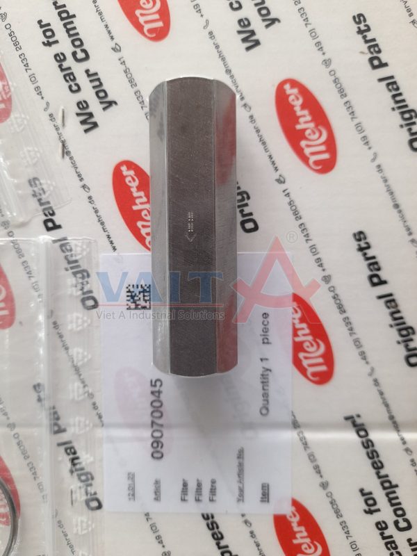 Filter Lõi Lọc Dầu 09070045 Mehrer - Phụ tùng máy nén khí