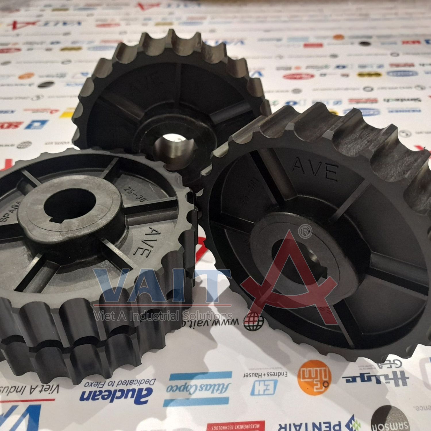 Bánh nhông cho băng tải xích nhựa và băng tải Inox