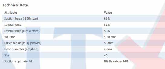 SUCTION CUP - 10.01.01.10508