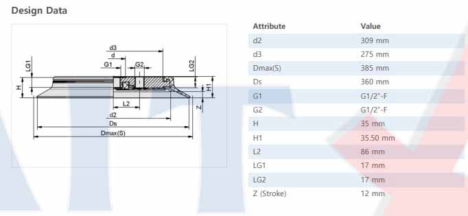 SUCTION PLATE - 10.01.01.10588