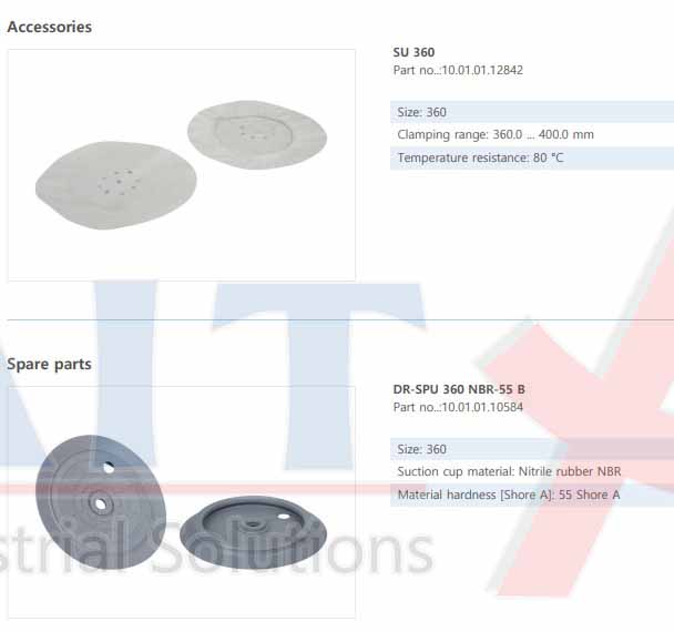 SUCTION PLATE - 10.01.01.10588