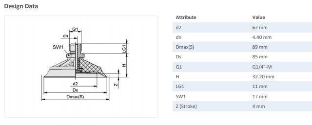 FLAT SUCTION CUP (ROUND) - 10.01.01.11779