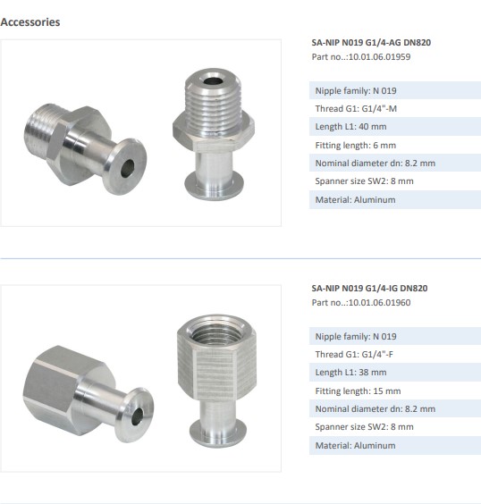 NÚM HÚT CHÂN KHÔNG - 10.01.06.00133 - Phụ kiện thiết bị nâng hạ chân không - Schmalz
