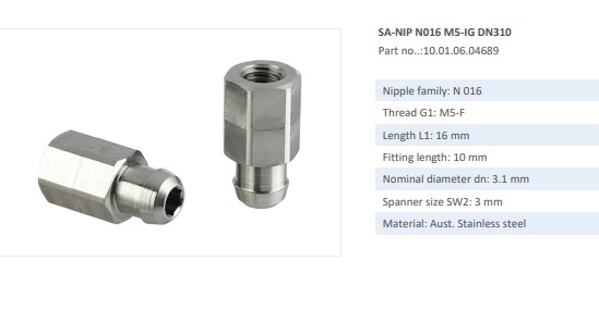 NÚM HÚT CHÂN KHÔNG - 10.01.06.00374 - Phụ kiện thiết bị nâng hạ chân không, thiết bị nâng côngnghiệp - Schmalz