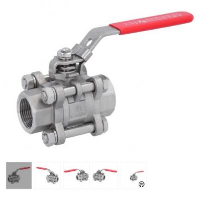 Van bi tay gạt PE311024 Ball valve END-Armaturen