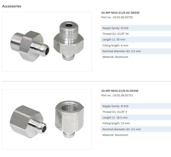 NÚM HÚT CHÂN KHÔNG - 10.01.06.00376 - Phụ kiện thiết bị nâng hạ chân không, thiết bị nâng công nghiệp - Schmalz