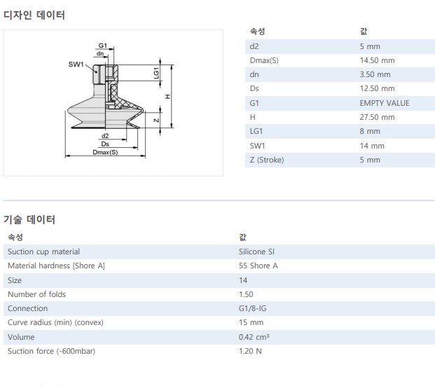 BELLOWS SUCTION PAD - 10.01.06.00383 - Phụ kiện thiết bị nâng hạ chân không, thiết bị nâng công nghiệp - Schmalz