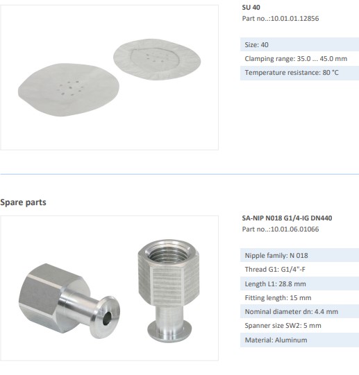 NÚM HÚT CHÂN KHÔNG - 10.01.06.00446 - Phụ kiện thiết bị nâng hạ chân không, thiết bị nâng công nghiệp - Schmalz