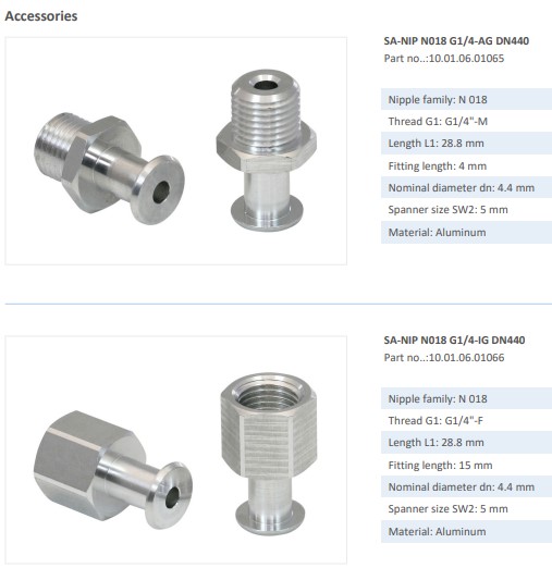 NÚM HÚT CHÂN KHÔNG - 10.01.06.00458 - Phụ kiện thiết bị nâng hạ chân không, thiết bị nâng công nghiệp - Schmalz