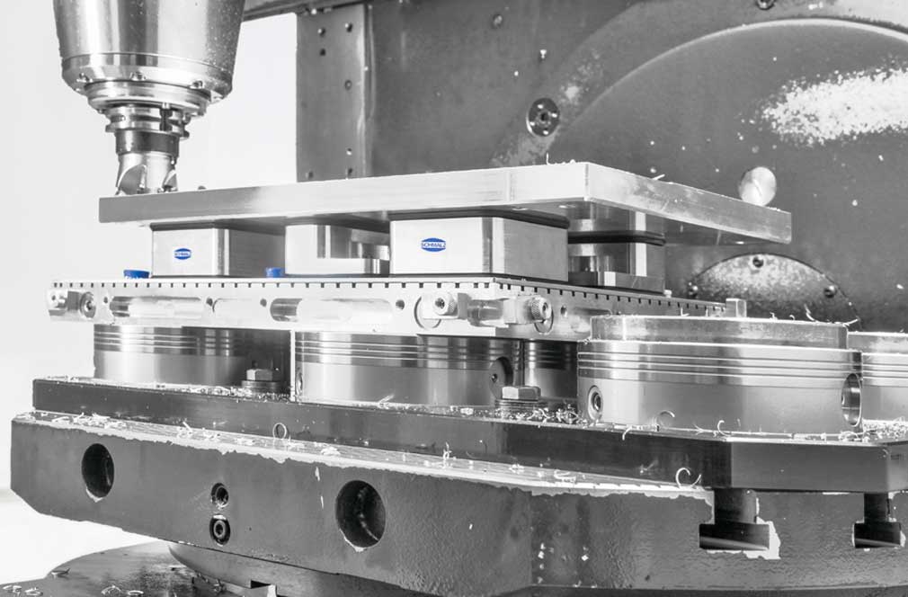 núm hút chân không cố định phôi cnc