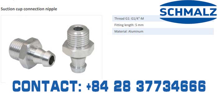 SUCTION CUP - 10.01.19.00024 - Phụ kiện thiết bị nâng hạ chân không, thiết bị nâng công nghiệp, Núm hút chân không - Schmalz