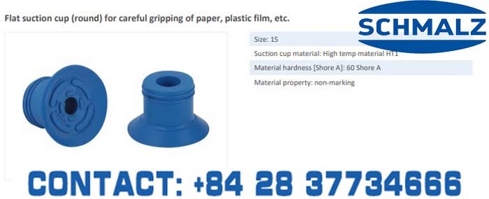 SUCTION CUP - 10.01.01.12394 - Phụ kiện thiết bị nâng hạ chân không, thiết bị nâng công nghiệp, Núm hút chân không - Schmalz