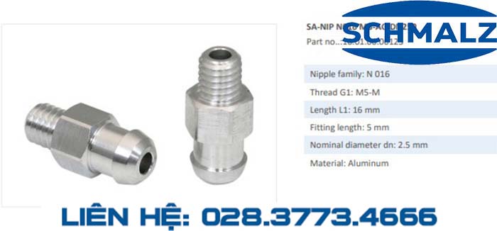 SUCTION CUP - 10.01.06.00868 - Phụ kiện thiết bị nâng hạ chân không, thiết bị nâng công nghiệp, Núm hút chân không - Schmalz