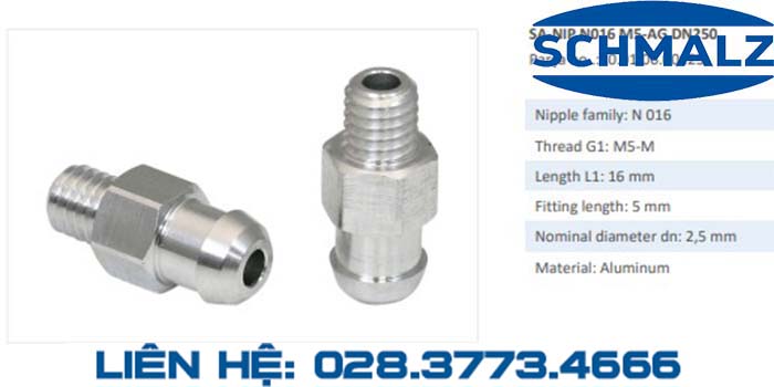 SUCTION CUP - 10.01.06.00870 - Phụ kiện thiết bị nâng hạ chân không, thiết bị nâng công nghiệp, Núm hút chân không - Schmalz