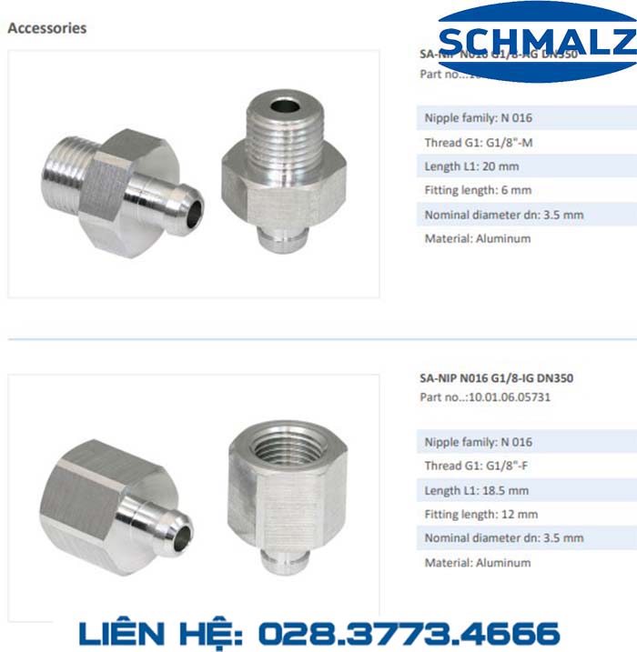 SUCTION CUP - 10.01.06.00881 - Phụ kiện thiết bị nâng hạ chân không, thiết bị nâng công nghiệp, Núm hút chân không - Schmalz