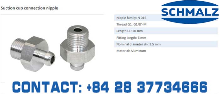 SUCTION CUP - 10.01.06.05735 - Phụ kiện thiết bị nâng hạ chân không, thiết bị nâng công nghiệp, Núm hút chân không - Schmalz