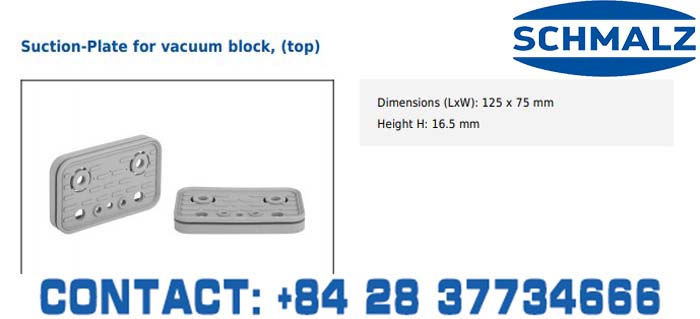 SUCTION CUP - 10.01.12.00011 - Vacuum Technology, Industrial Lifter in Vietnam, VACUUM SUCTION CUPS - Schmalz