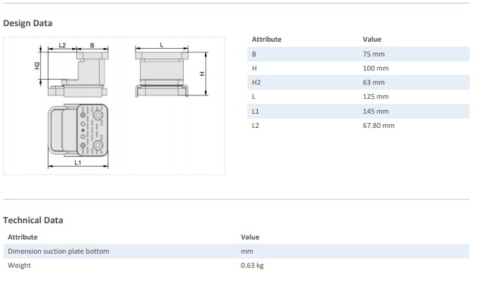 SUCTION CUP - 10.01.12.00447 - Vacuum Technology, Industrial Lifter in Vietnam, VACUUM SUCTION CUPS - Schmalz