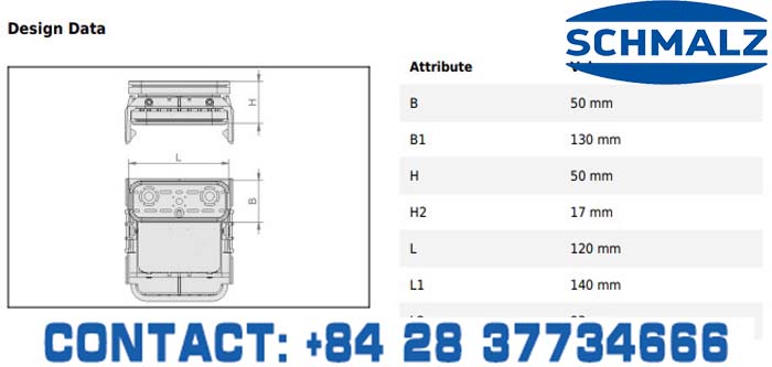 SUCTION CUP - 10.01.12.00770 - Vacuum Technology, Industrial Lifter in Vietnam, VACUUM SUCTION CUPS - Schmalz