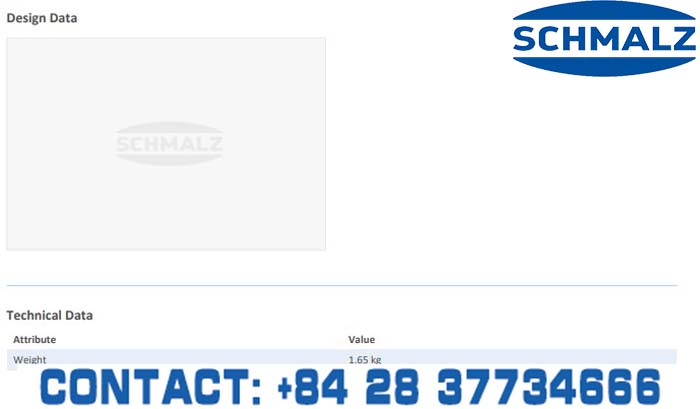 SUCTION CUP - 10.01.12.02002 - Phụ kiện thiết bị nâng hạ chân không, thiết bị nâng công nghiệp, Núm hút chân không - Schmalz