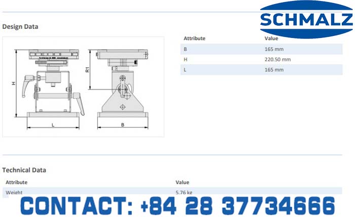 SUCTION CUP - 10.01.12.02052 - Vacuum Technology, Industrial Lifter in Vietnam, VACUUM SUCTION CUPS - Schmalz