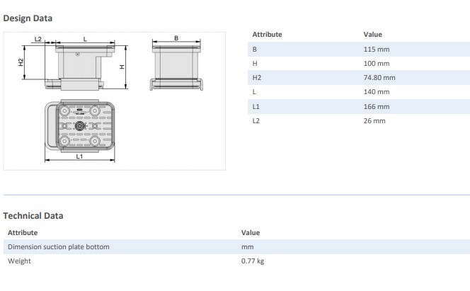 SUCTION CUP - 10.01.12.02979 - Vacuum Technology, Industrial Lifter in Vietnam, VACUUM SUCTION CUPS - Schmalz