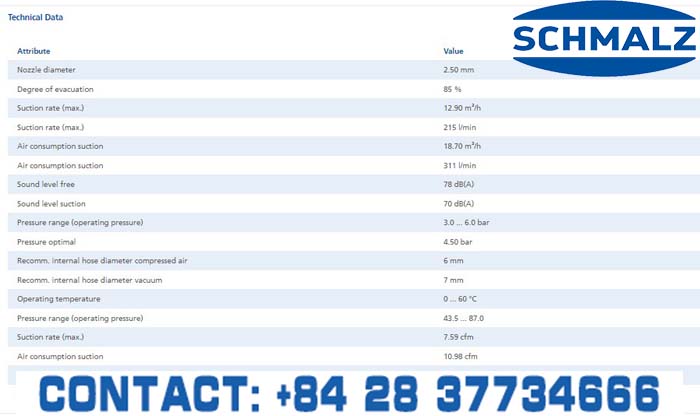 SUCTION CUP - 10.02.01.00604 - Phụ kiện thiết bị nâng hạ chân không, thiết bị nâng công nghiệp, Núm hút chân không - Schmalz