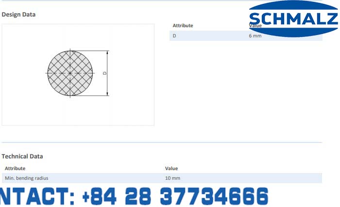 SUCTION CUP - 10.07.04.00001 - Phụ kiện thiết bị nâng hạ chân không, thiết bị nâng công nghiệp, Núm hút chân không - Schmalz