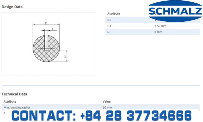 SUCTION CUP - 10.07.04.00005 - Vacuum Technology, Industrial Lifter in Vietnam, VACUUM SUCTION CUPS - Schmalz