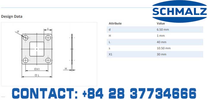 SUCTION CUP - 10.07.08.00131 - Vacuum Technology, Industrial Lifter in Vietnam, VACUUM SUCTION CUPS - Schmalz