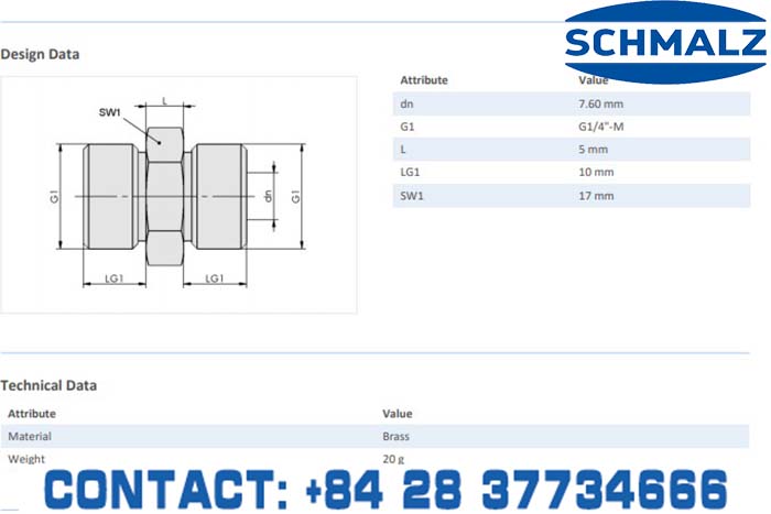 SUCTION CUP - 10.08.05.00133 - Phụ kiện thiết bị nâng hạ chân không, thiết bị nâng công nghiệp, Núm hút chân không - Schmalz