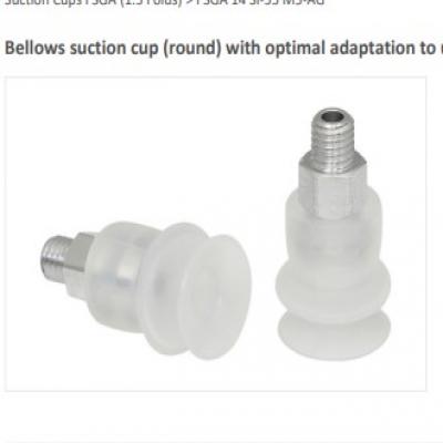 BELLOWS SUCTION CUP - 10.01.06.00382